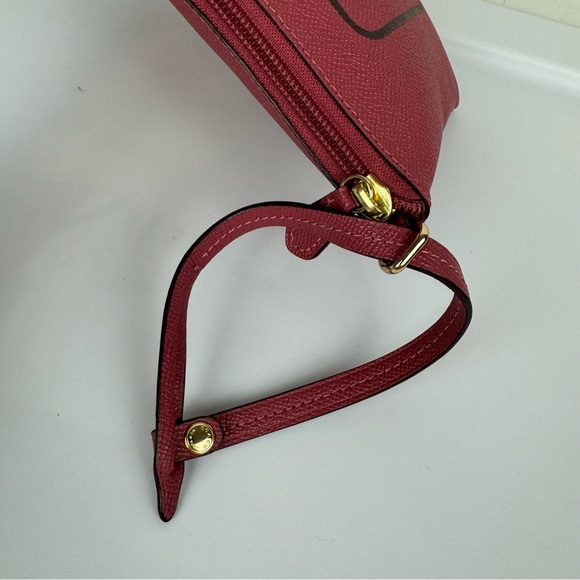 Coach Story Patch Clutch Wristlet Mauve Rosey Pink - Picture 6 of 10